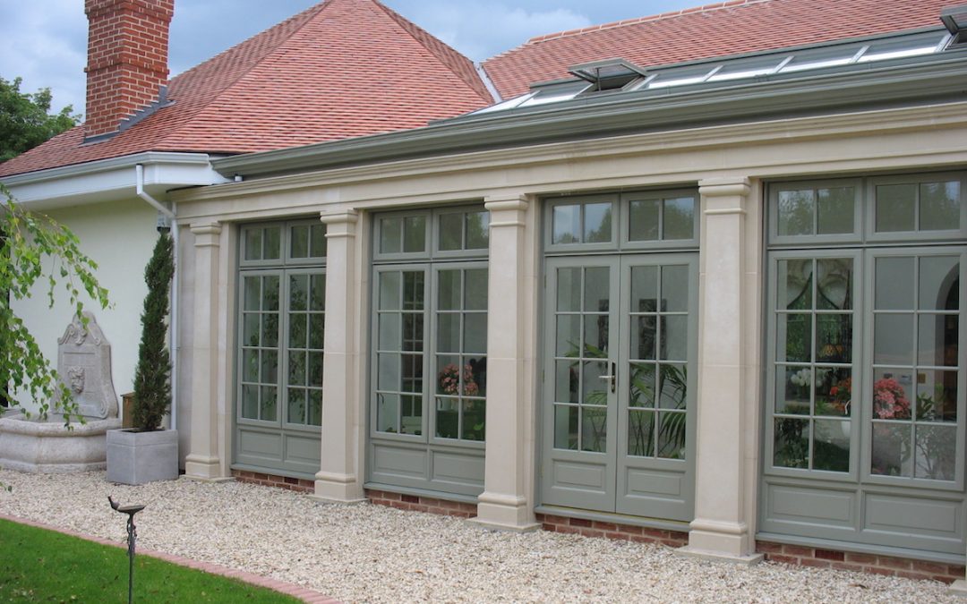 Bury St Edmunds Orangery Extension To Lakeside Home