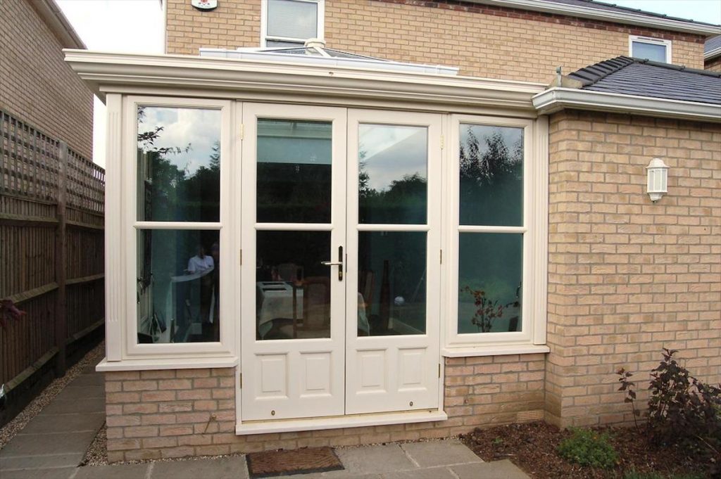 Cottenham Orangery Dining Room Addition to Match contemporary home