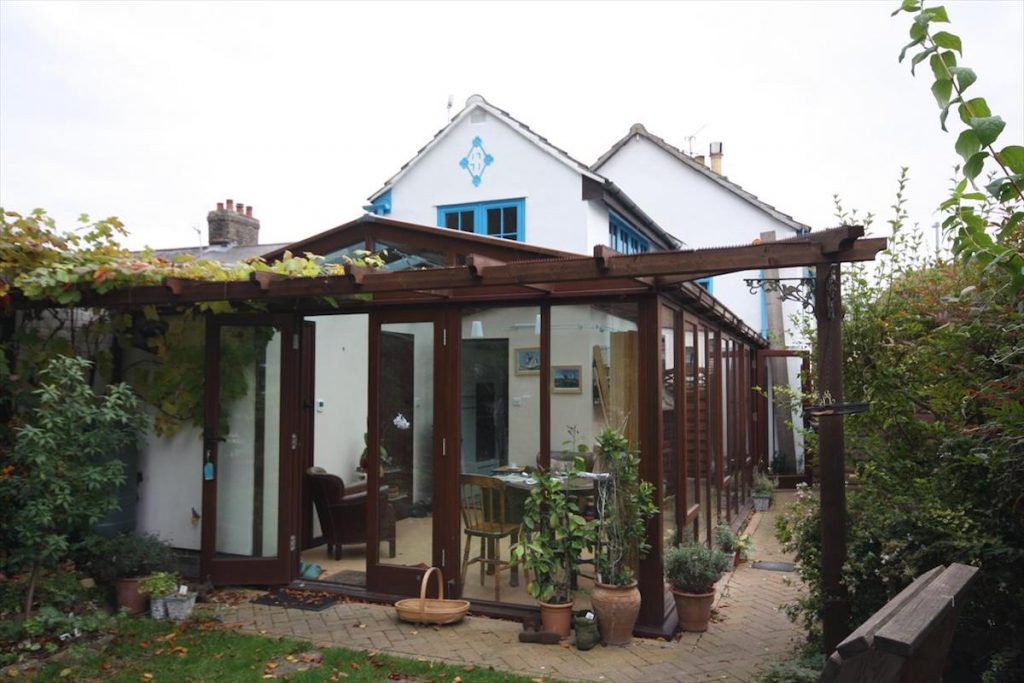 Great Shelford Oak Conservatory and Pergola